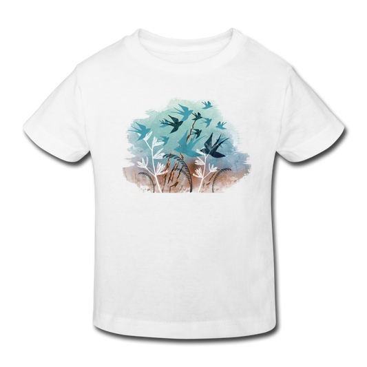 Kinder Bio-T-Shirt - "Schwalbensommer" - Hinter dem Mond