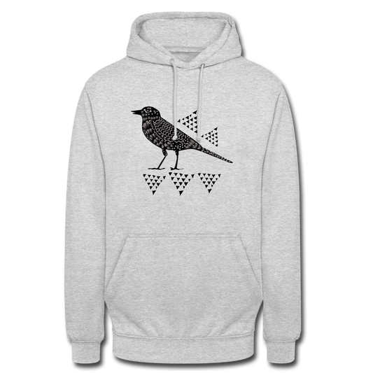 Unisex Hoodie - "Triangel-Vogel" - Hinter dem Mond