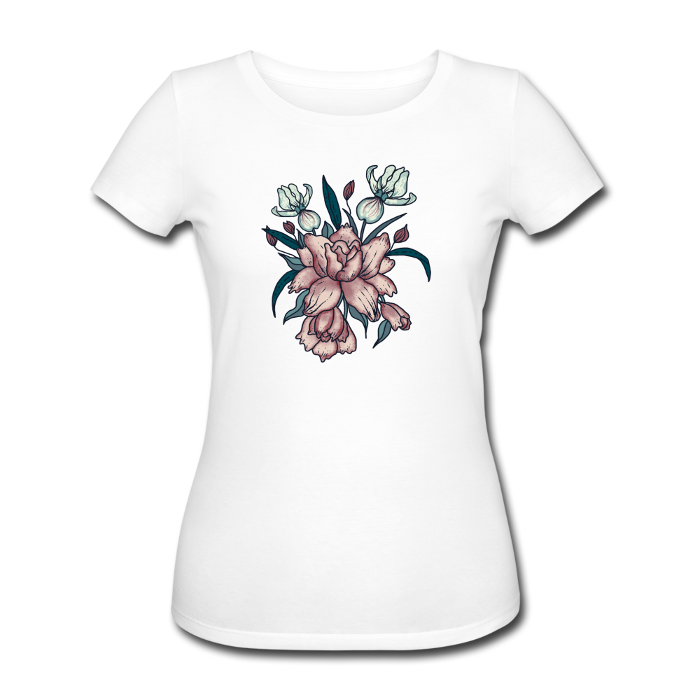 Frauen Bio-T-Shirt von Stanley & Stella - "Vintage-Orchideen" - Hinter dem Mond