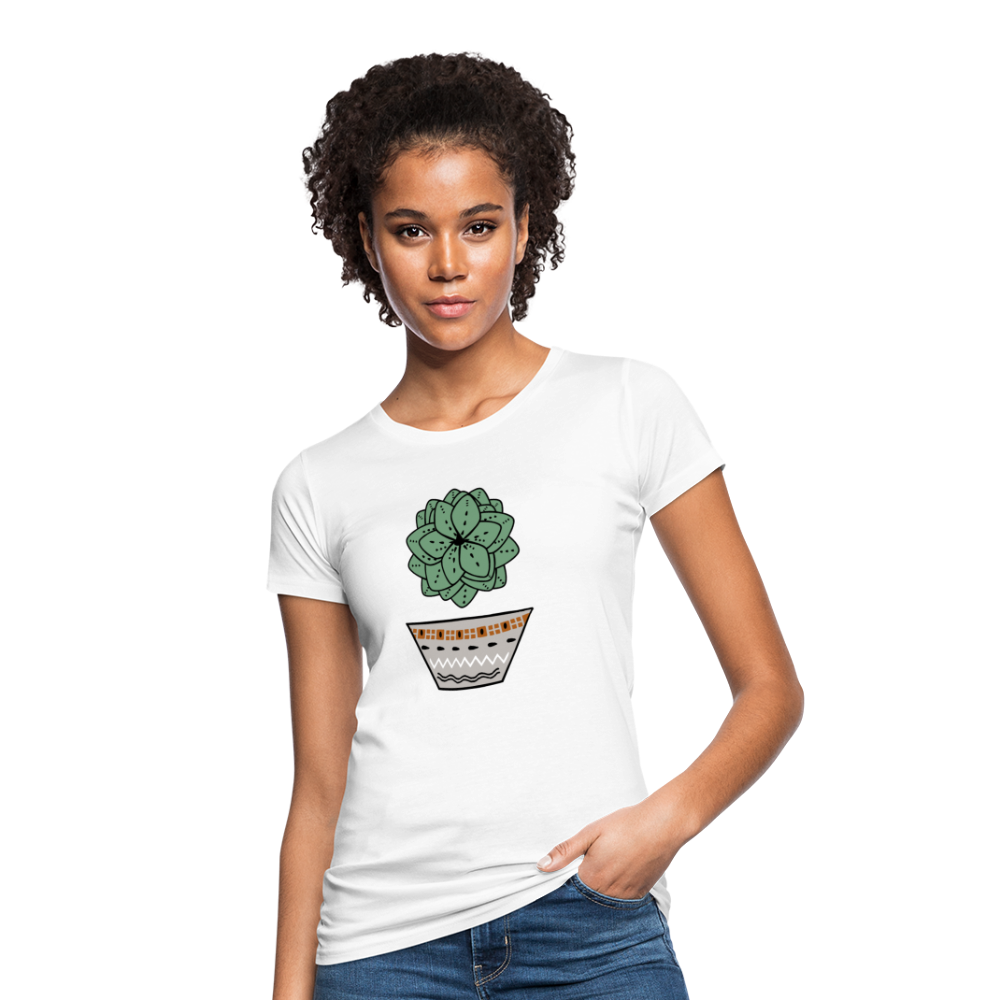 Women's Organic T-Shirt - "Sukkulent" - Hinter dem Mond