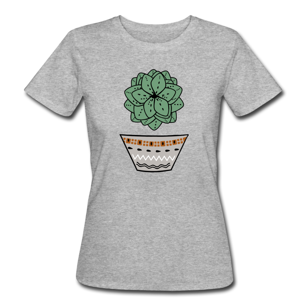 Women's Organic T-Shirt - "Sukkulent" - Hinter dem Mond