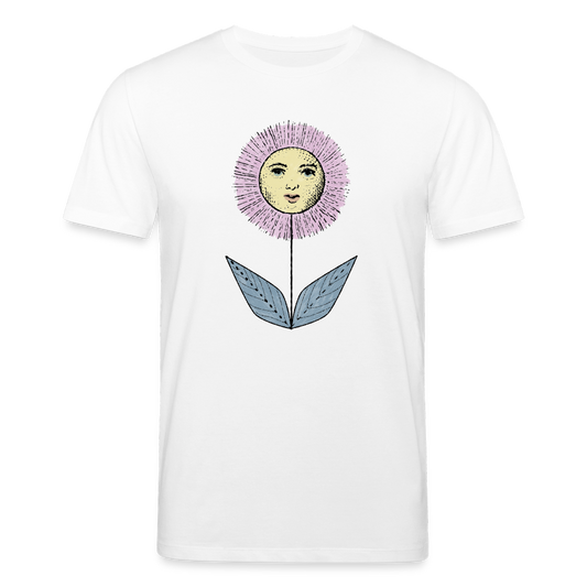 Männer Bio-T-Shirt “Grow the Sun” - white